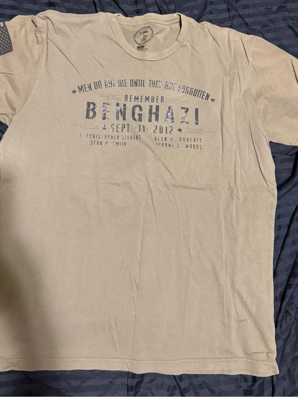 The Line Apparel Benghazi Memorial Graphic